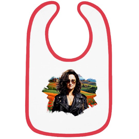 Cool Mona Lisa Sunglasses famous Leonardo Da Vinci Art Bibs