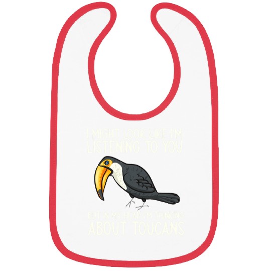 Toucan Bird Rainforest Thinking About Toucans Bibs