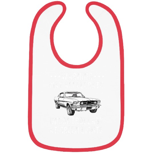Muscle Car Men American Classic Muscle Racing enthusiast 21 Bibs