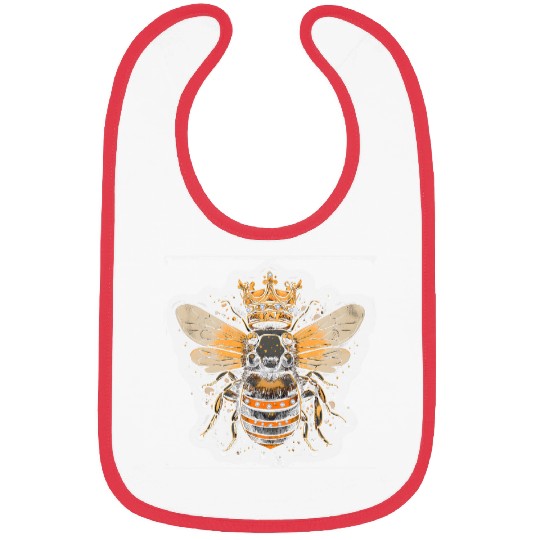 Queen BeeHoney Bee Bug vintages Beekeeping Beekeeper Bibs