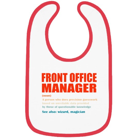Front Office Manager vintages Definition Wizard Magician Bibs