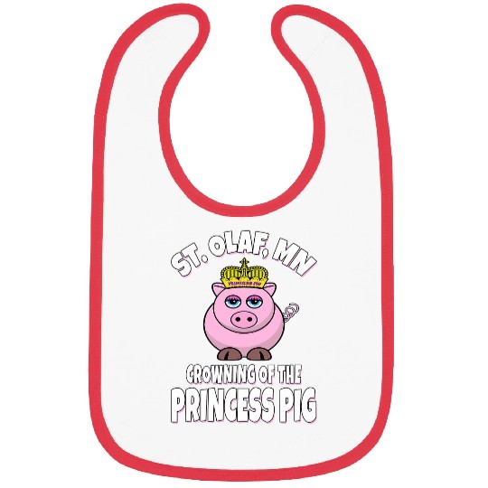 St  Olaf Minnesota 2Crowning The Princess Pig Bibs