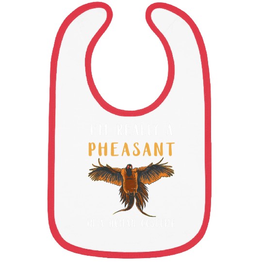 Pheasant Hunting Human Costume Pheasant Lover Plucking Bibs