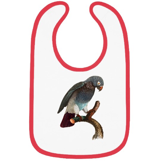 Parrot Tropical bird from the rainforest 23 Bibs