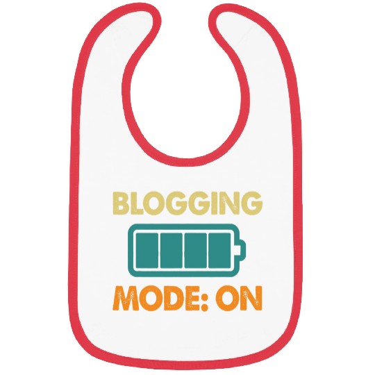 Blogging Mode On Food Blogger Bibs
