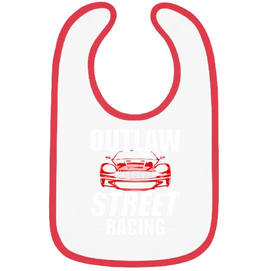Outlaw Street Racing Funny Drag Racing 230 Bibs
