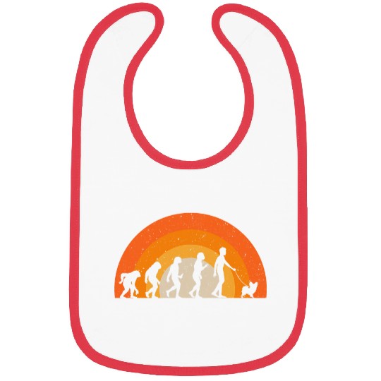 Papillon Dog Cool Evolution Bibs