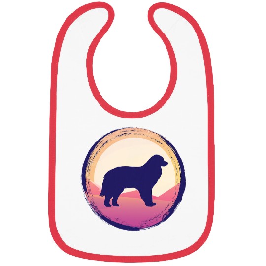 Pyrenean Mountain Dog Retro 37 Bibs