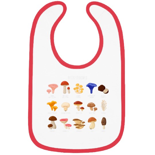 Mushroom Identification Chart 2 Bibs