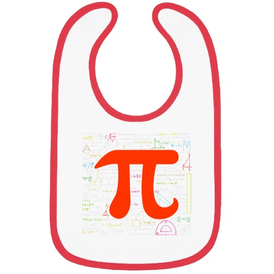 Mathematics Pi Day Funny Math Lover Pi Symbol Science Math Bibs