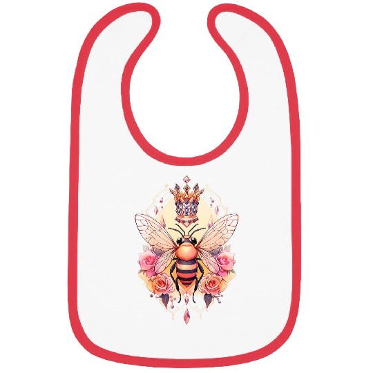 Queen bee and Honey Beekeeper Beekeeping 6 Bibs