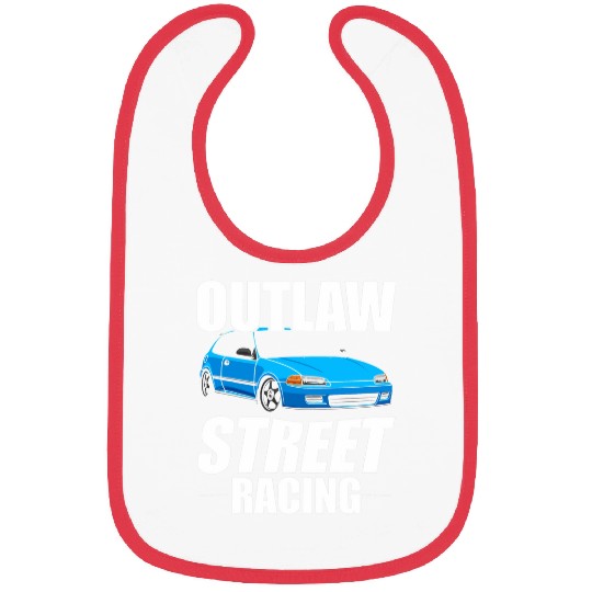 Outlaw Street Racing Funny Drag Racing 238 Bibs