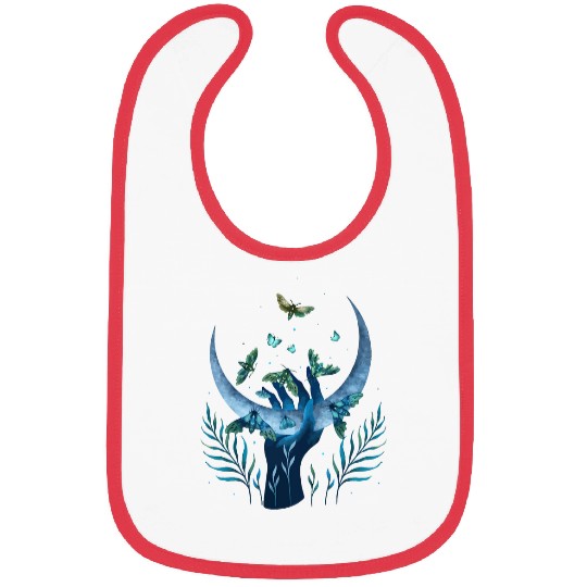 Moth Butterfly Wing Flower Insect Moth Teardrop Bibs