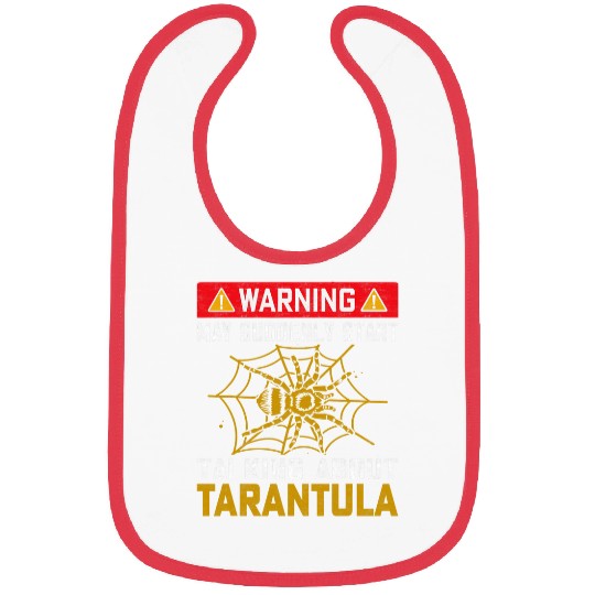 Warning May Suddenly Start Talking About Tarantula Spider Bibs