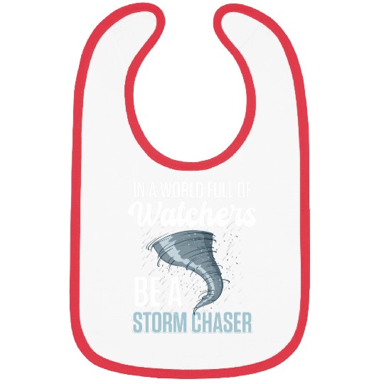 Storm Chasing Lightning Thunder Weather Hurricane Tornado 25 Bibs