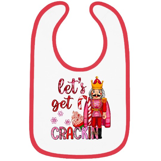 Lets Get Cracking Christmas Nutcracker Ballet Festive Gifts Bibs