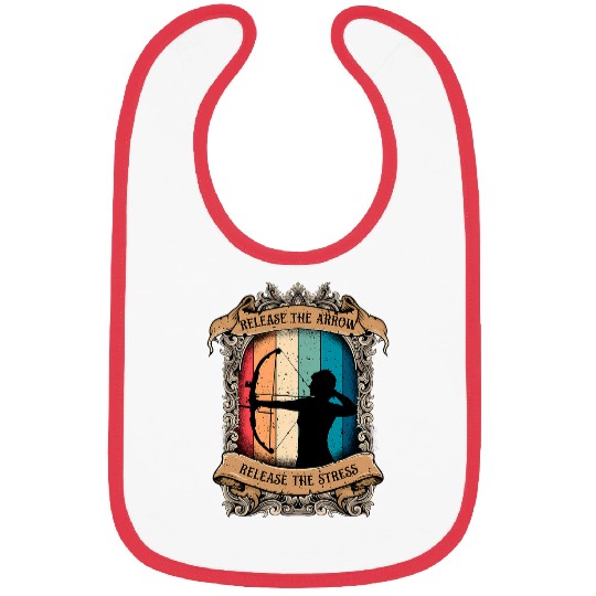 Release The Arrow Release The Stress Archer Archery Bibs
