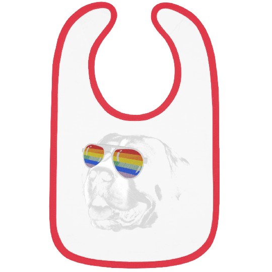 Pride Month Greater swiss mountain dog Bibs