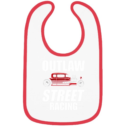 Outlaw Street Racing Funny Drag Racing 244 Bibs