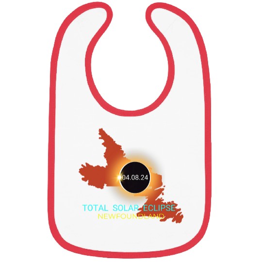 Newfoundland Total Solar Eclipse 040824 Canada Souvenir Bibs