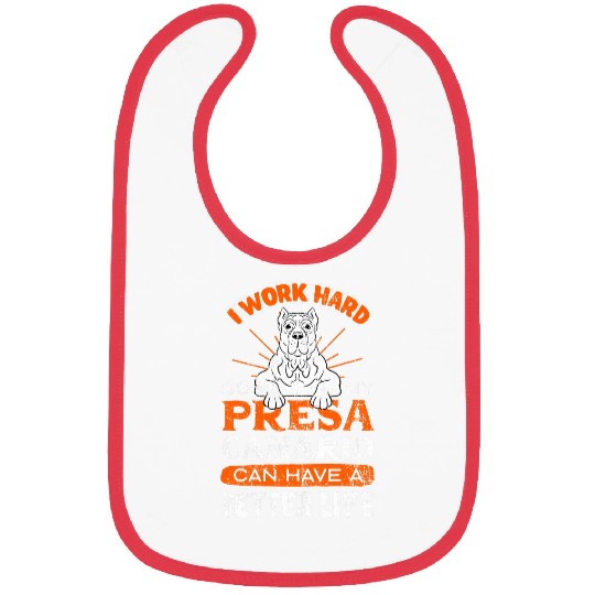 Presa Canario Dog Owner Breeder Fur Parent Canary Mastiff Bibs