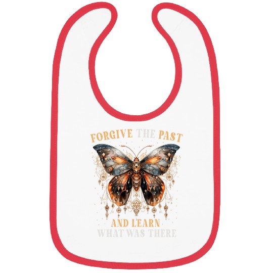 Ornate Butterfly Positive Thinking Affirmation Self Love Bibs