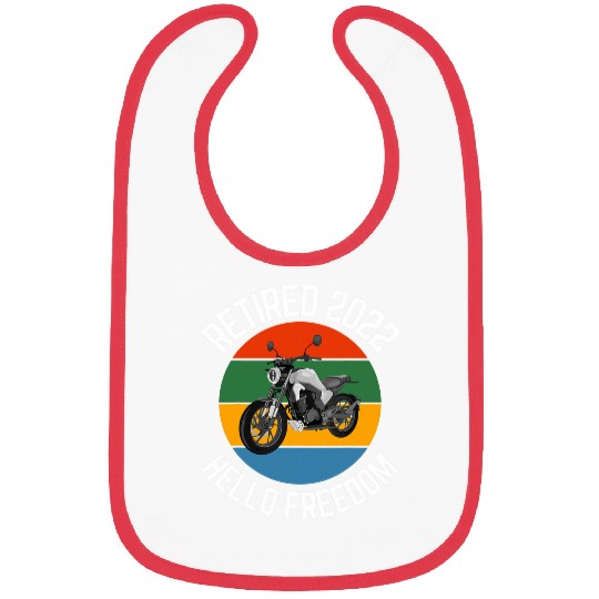 Retired Biker 2Hello Freedom Motorcycle Bibs