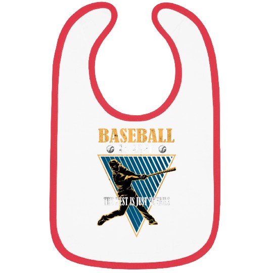 Baseball Is Life The Rest Is Just Details Funny vintages 2 Bibs