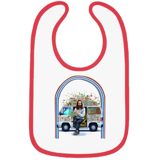 Programmer Retro Coding Computer Science Coder Developer Bibs