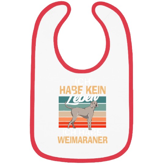 Weimaraner dog lovers Bibs