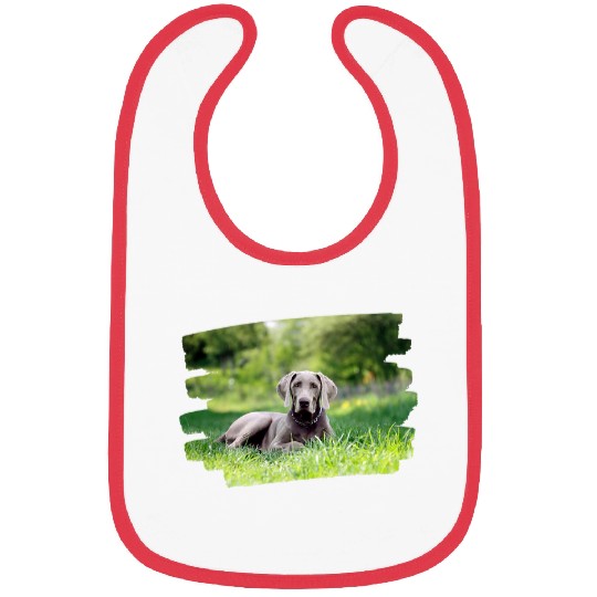 Weimaraner Dog Lover 1 Bibs