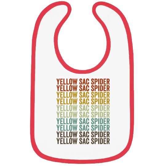 Yellow Sac Spider Retro Bibs