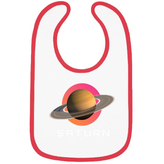 Saturn I Planets Space Galaxy Astronomer Astronomy Bibs