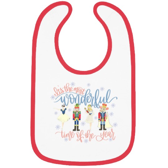 mosts Wonderful Time Of The Year Christmas Nutcracker Ballet Bibs