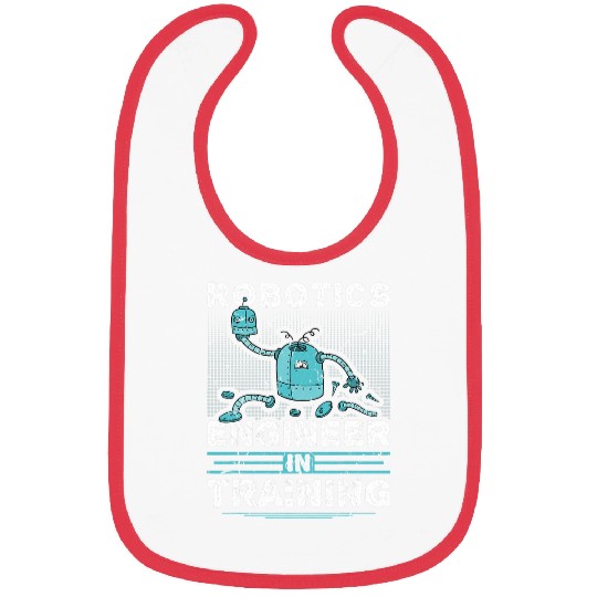 Robotics Engineer In Training Robot Engineering Science Bibs