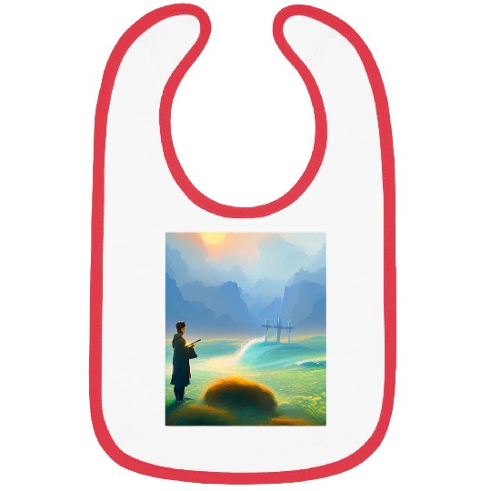 Sunday Worship by Don Castillo Artist on FB 1 Bibs