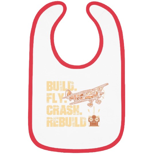 Model Flight Build Fly Crash Model Maker Gift Pilot Bibs