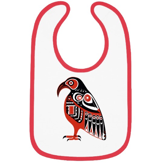 Supernatural Bird Native American Northwest Coast Art Bibs