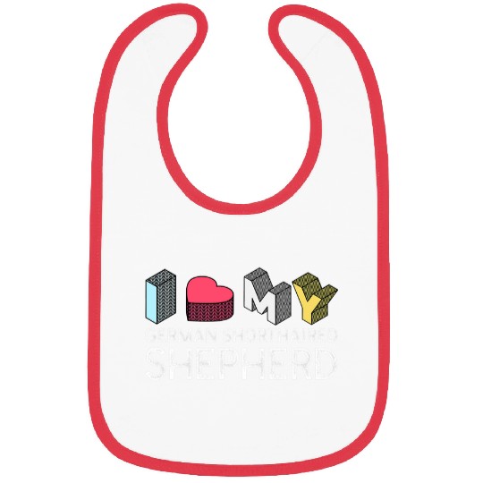 Funny German Shorthaired Pointer Lover Bibs
