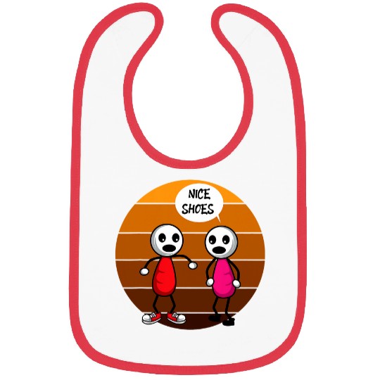 Stickman Shoes Joker Artist Bibs