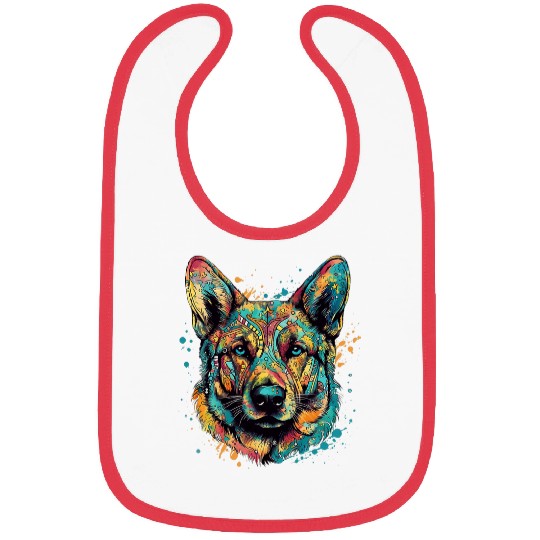 German Shepherd Dog K9 Bibs
