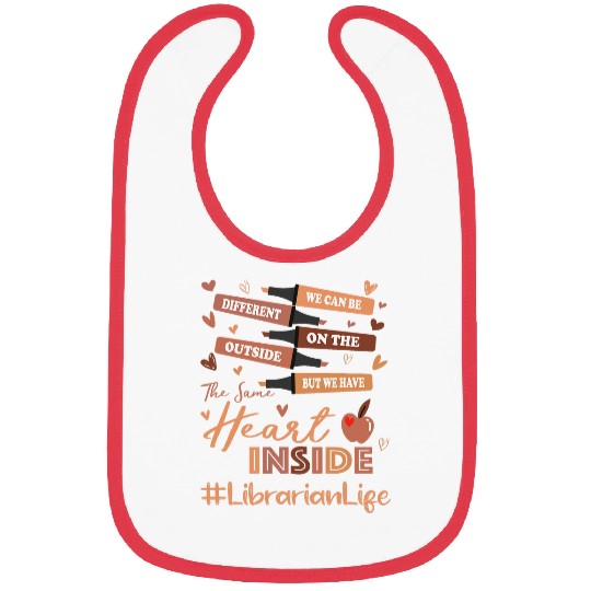 Librarian We Can Be Different Black History Month Bibs
