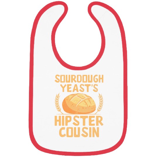 Sourdough Starter Baker Bread Lover Funny Baking Bibs
