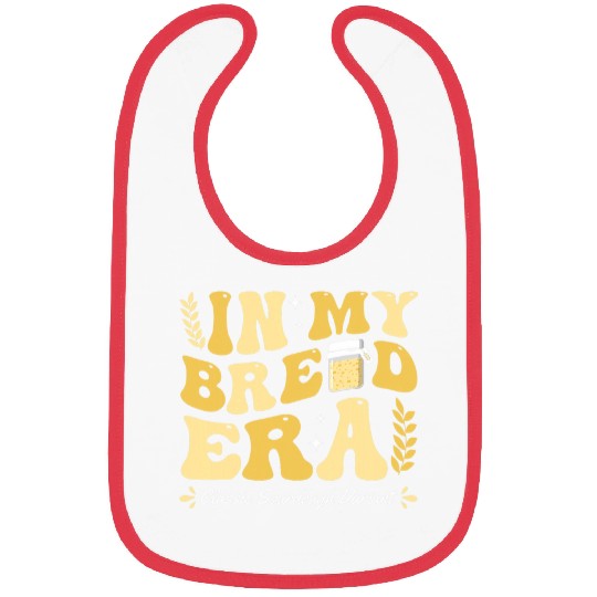 In My Sourdough Era Bread Baking Bakery Classic Variant Bibs