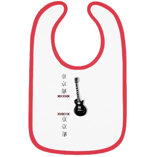Japan Tokyo fan art karaoke style top Bibs