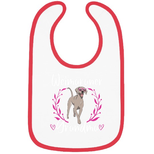 Weimaraner Grandma Dog Owner Weimaraner 5 Bibs