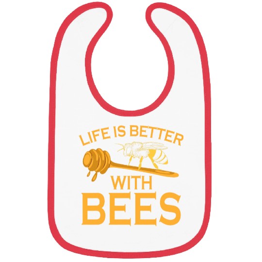 Life Is Better With Bees Beekeeper Beekeeping Bibs