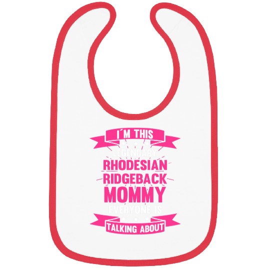 Rhodesian Ridgeback Mom 1 Bibs