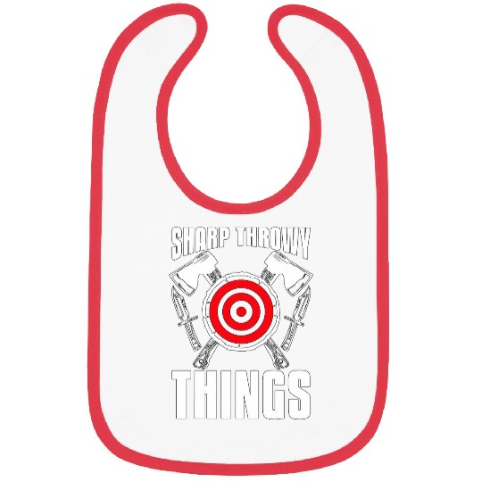 Sharp Throwy Things targets Archery targets Sports Bibs