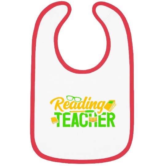 Reading Teacher English Educator Bookish Bookworm Reader Bibs